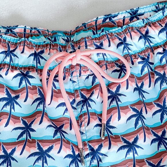 ⭐️⭐️SOLD⭐️⭐️ Men's Lands' End Swim Trunks | Palm Tree Print | Size Large - Picture 5 of 13